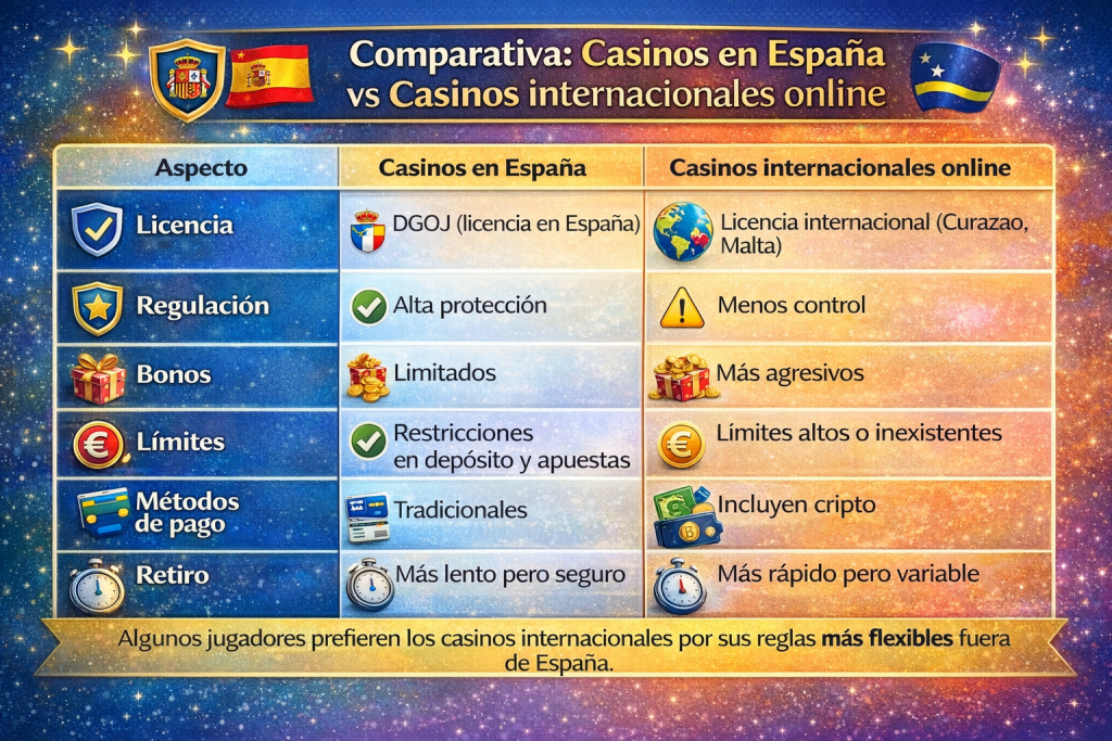 Casinos internacionales online