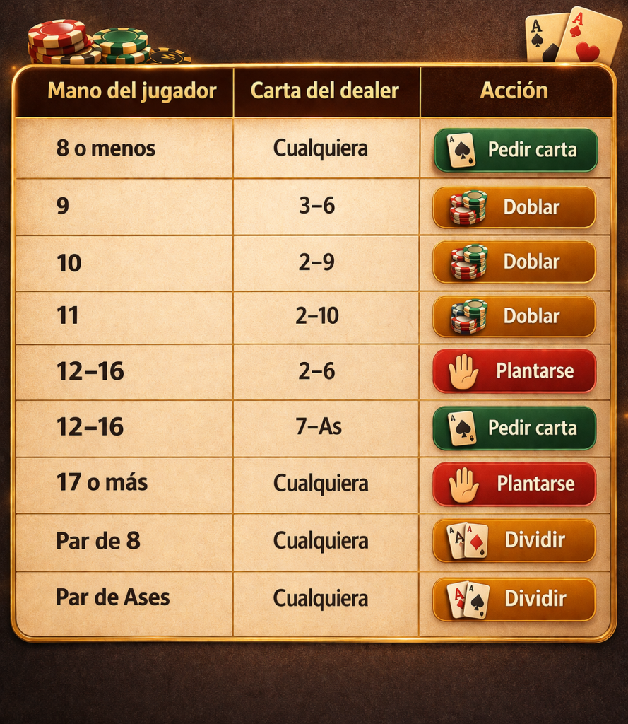 Ganar blackjack